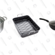 Stainless Steel 8-Qt. Casserole Stockpot with Lid | $8 After Rebate | Macy’sTools of the Trade Nonstick Roaster & Rack | $8 After Rebate | Macy’sSedona 7.5-Qt. Covered Wok Pan | $8 After Rebate | Macy’s